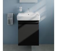 evineo ineo5 evo Meuble bas l: 49 cm, 1 porte, avec poignée encastrée, pour lave-mains Geberit Renova Plan,, BE0984BM,