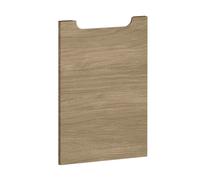 evineo ineo5 Façade de porte de meuble bas avec poignée encastrée l: 40 cm, 1 porte, charnières à droite, BL000294,