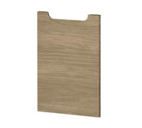 evineo ineo5 Façade de porte de meuble bas avec poignée encastrée l: 40 cm, 1 porte, charnières à gauche, BL000288,