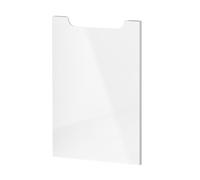 evineo ineo5 Façade de porte de meuble bas avec poignée encastrée l: 40 cm, 1 porte, charnières à gauche, BL000286,