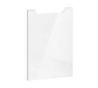 evineo ineo5 Façade de porte de meuble bas avec poignée encastrée l: 43 cm, 1 porte, charnières à droite, BL000304,