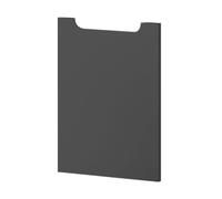 evineo ineo5 Façade de porte de meuble bas avec poignée encastrée l: 43 cm, 1 porte, charnières à gauche, BL000299,