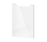 evineo ineo5 Façade de porte de meuble bas avec poignée encastrée l: 43 cm, 1 porte, charnières à gauche, BL000298,