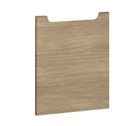 evineo ineo5 Façade de porte de meuble bas avec poignée encastrée l: 49 cm, 1 porte, charnières à droite, BL000318,