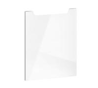 evineo ineo5 Façade de porte de meuble bas avec poignée encastrée l: 49 cm, 1 porte, charnières à droite, BL000316,