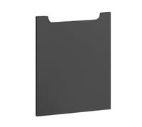 evineo ineo5 Façade de porte de meuble bas avec poignée encastrée l: 49 cm, 1 porte, charnières à droite, BL000317,