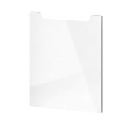 evineo ineo5 Façade de porte de meuble bas avec poignée encastrée l: 49 cm, 1 porte, charnières à gauche, BL000310,