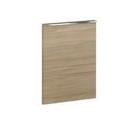 evineo ineo5 Façade de porte de meuble bas l: 42 cm, 1 porte, charnières à droite, avec poignée encastrée, BL001356,