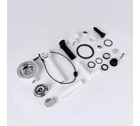 evineo line 950 Garniture de vidage automatique avec pièces apparentes chromées, 629899AAG,