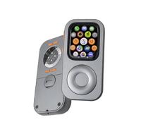 EVINYEP Coque de Protection en Alliage d'Aluminium Style Rétro iPod pour Apple Watch Series 7/8/9, avec Molette de Clic, Kit Music Player , pour iWatch 45 mm, Gris Sidéral