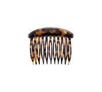 EVITA PERONI Peigne à cheveux français - Peigne latéral en acétate pour femme, peigne à cheveux pour coiffures mi-hautes, coiffures princesse et frange - Tortue