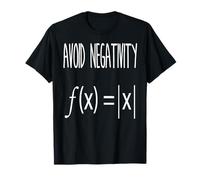 Évite la Négativité Humour Mathématique Fonction T-Shirt