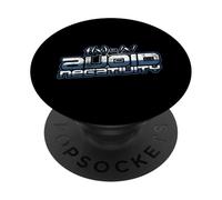 Éviter la négativité drôle mathématiques jeu de mots vintage enseignant geek nerd PopSockets PopGrip Adhésif