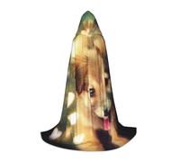 EVIUS Cape à capuche pour Halloween avec imprimé chiot pour adolescents
