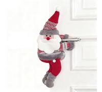 EVIYI Décoration créative Père Noël grimpant / renne / bonhomme de neige Décoration de Noël Essentiels (Père Noël)