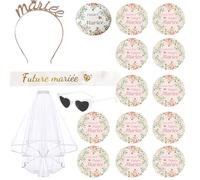 EVJF Accessoire Badge Future Mariée Team EVJF Accessoire Team Bride