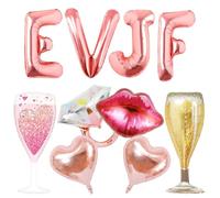 EVJF Ballon,EVJF Decoration Balloon,Kit EVJF Decoration,Decoration EVJF,Aluminium EVJF Balloon,Deguisement evjf femme, Douche Nuptiale, Hen Party,Bachelorette party