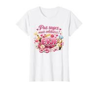 EVJF Femme Future Mariée Original Pas Sages mais Solidaires T-Shirt