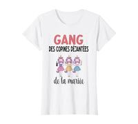 EVJF Licorne Future ma Gang copines déjantées Humour mariée T-Shirt