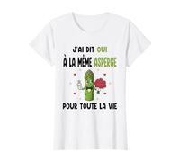 EVJF Oui même asperge Enterrement Vie Jeune Fille Humour T-Shirt