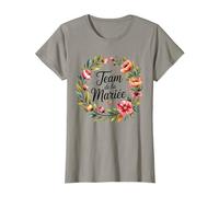 EVJF Personnalisé Team Mariée Bride Couronne Terracotta T-Shirt