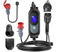 Evjuicion Electric Car Charger 11kw, three-phase, 6m, EV Charger Type 2, 6A8A10A13A16A Type 2 cable, Time Charger, Electric Ca