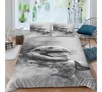 EVMILA Star Wars Housses De Couettes 3D Imprimé Stormtrooper Housse De Couette pour Adultes Et Enfants Microfibr Parure De Lit E avec Fermeture À Glissière avec Taies 3 Pièces Double（200x200cm）