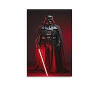 EVMILA Star Wars Tableau Décoratif Imprimé Sur Toile Street Dark Vador Art Graffiti Toile Peinture Mur Art Affiches Et Impressions Oeuvre Photo Pour Salon Décor 24x36inch(60x90cm)