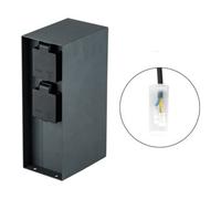 EVN EVN Distributeur d'énergie 4 voies 230416 acier inoxydable peint par poudre Quantité:1