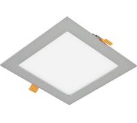 EVN EVN Lichttechnik LPQ173502 Panneau LED encastrable 15 W blanc chaud argent