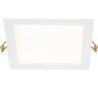 EVN EVN Lichttechnik LPQW173502 Panneau LED encastrable 15 W blanc chaud blanc