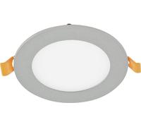 EVN EVN Lichttechnik LPR123502 Panneau LED encastrable 9 W blanc chaud argent