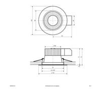 EVN EVN Plafonnier LED CCT Switch ML DSR54070125 Quantité:1