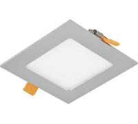 EVN LPQ 123 502 LPQ123502 Panneau LED encastrable 9 W blanc chaud argent