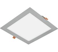 EVN LPQ 223 501 LPQ223501 Panneau LED encastrable 21 W blanc neutre argent