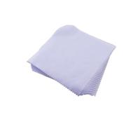EVNFHCEJ Chiffon de Nettoyage 100 pièces Blanc 14x14CM Sublimation Microfibre Chiffon de Nettoyage Lunettes Chiffon de Nettoyage écran lentille Tissu Noir Gris(White)