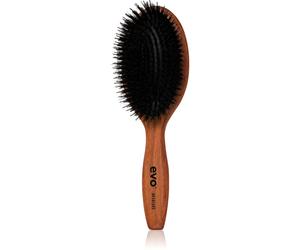 EVO Bradford Pin Bristle Dressing Brush brosse plate aux fibres de nylon et poils de sanglier 1 pcs