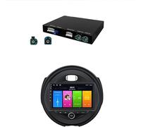 EVO Carplay Kit de rénovation automatique sans fil compatible avec BMW Mini R55 R56 R57 R58 R60 R61 F54 F55 F56 Clubman Countryman Cooper John Cooper, Mirrorlink, Siri, Canbus Control pour système EVO