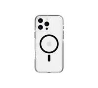 Evo Crystal - Coque de protection pour téléphone portable - compatibilité avec MagSafe - clair, noir