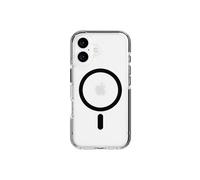 Tech21 Coque Evo Crystal – MagSafe – Antichoc (testée 15×) – Noir iPhone 16