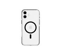 Evo Crystal - Coque de protection pour téléphone portable - compatibilité avec MagSafe - noir - pour Apple iPhone 16 Plus