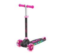 EVO Eclipse Trottinette lumineuse à 3 roues | Trottinette à pousser pour enfants avec poignée réglable en hauteur | Hauteur de la poignée réglable pour garçons et filles | Kick pour enfants âgés de 3