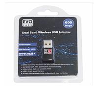 Evo Labs NPEVO-AC600USB 600Mbps USB 2.0 Adaptateur WiFi