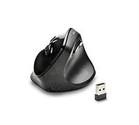 EVO MOKSHA: souris verticale rechargeable sans fil. DPI réglable : 800/1200/1800/2400. Boutons silencieux. Noire.