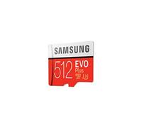 EVO Plus MB-MC512GA - Carte mémoire flash (adaptateur microSDXC vers SD inclus(e)) - 512 Go - UHS-I U3 - microSDXC UHS-I