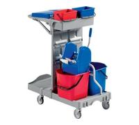 EVO Products Chariot de nettoyage Poly II 970x680x1110 2x15l Quantité:1