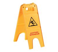 EVO Products Panneau d'avertissement en plastique Attention Sol glissant Quantité:1