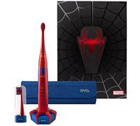 evo SPM-1 Spider-Man Brosse à dents sonique rechargeable, brosse à dents électrique Marvel pour adultes, cadeaux Marvel, brosses à dents souples pour adultes, édition collector