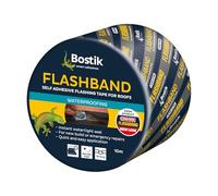 Evo-Stik Bostik Flashband Ruban adhésif clignotant pour toits Gris 450 mm x 10 m