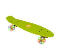Evo Tableau Penny Lumineux EVO 22' | Skateboard pour débutants ou Professionnels | Skateboard à Roues Lumineuses pour Enfants et Adolescents | Planche complète Mini Cruiser | Convient à Tous Les